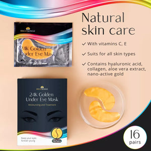 Brightjungle 24k Golden Under Eye Mask Collagen16 Pairs