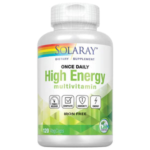 Solaray High Energy Multivitamin 120 Cápsulas