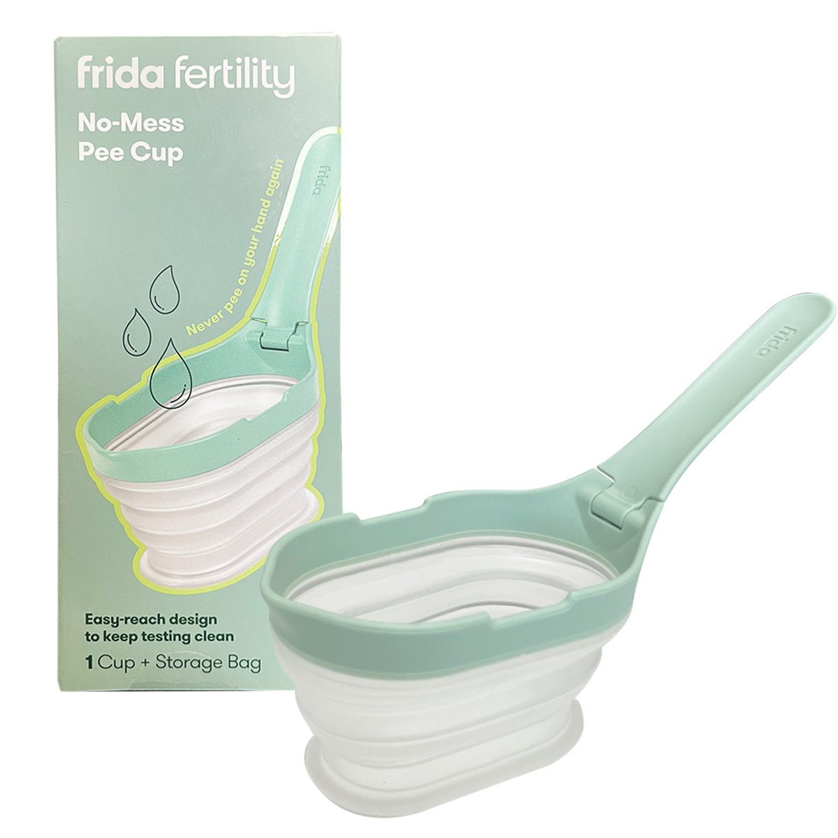 Frida Fertility No - Mess Pee Cup (1 Pee Cup + Storage Bag) - Hi Vitamins