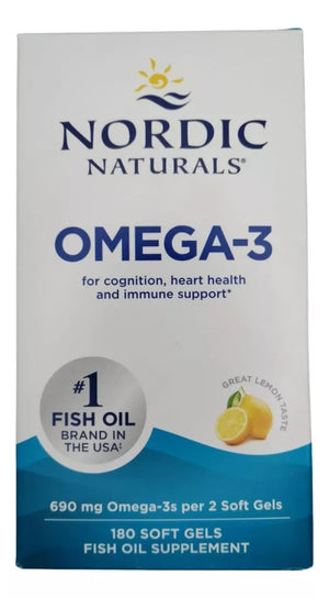 NORDIC NATURALS OMEGA-3 180 CAPSULES