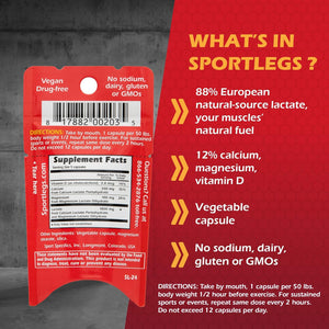 SPORTLEGS FAST FITNESS BOOST 5 CAPSULES