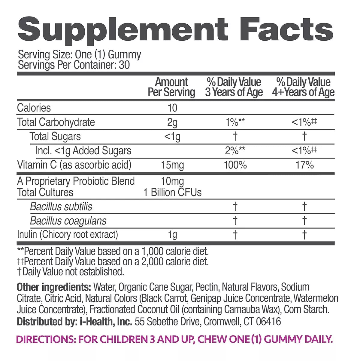 UP4 PROBIOTICS KIDS 30 GUMMIES - Hi Vitamins