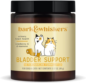 BARK & WHISKERS BLADDER SUPPORT FOR DOGS Y CATS 3.17 OZ 90 G