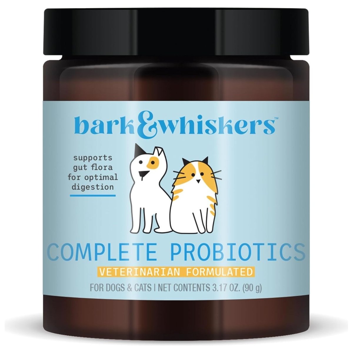 Bark & Whiskers Complete Probiotics para Mascotas 3.17 Oz 90 G - Hi Vitamins