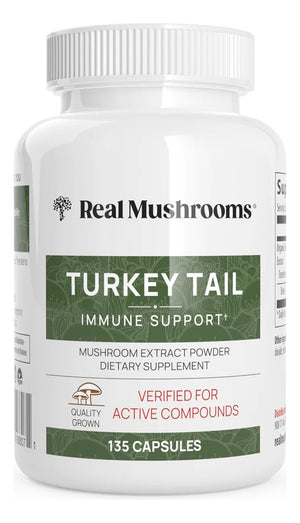 REAL MUSHROOMS™ TURKEY TAIL 135 CAPSULES