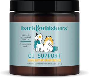 BARK & WHISKERS GI SUPPORT FOR DOGS Y CATS 2.90 84 G