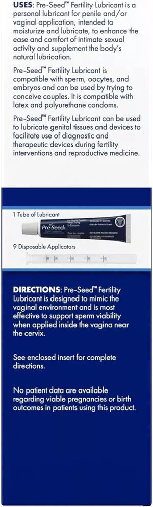 PRE-SEED FERTILITY LUBRICANT 40G