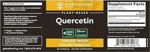 GLOBAL HEALING® QUERCENTIN 60 CAPSULES