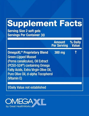 OMEGA XL JOINT & MUSCLE SUPPORT  60 SOFTGELS