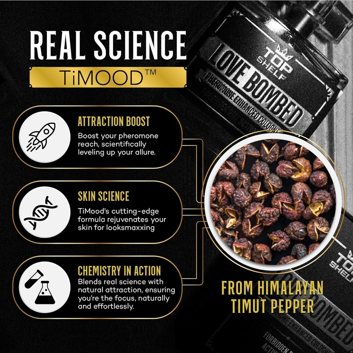 Top Shelf Love Bombed Feromonas 98 ML - Hi Vitamins