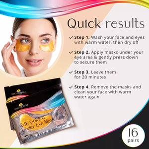 Brightjungle 24k Golden Under Eye Mask Collagen16 Pairs