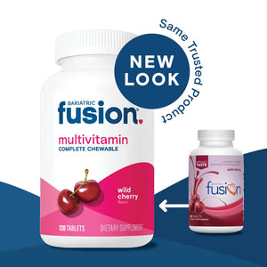 BARIATRIC FUSION® COMPLETE CHEWABLE VITAMIN & MINERAL WILD CHERRY 120 TABLETS