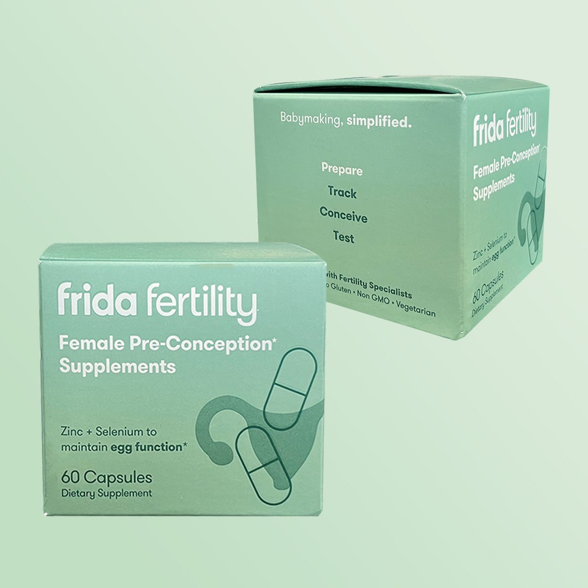 Frida Fertility Pre - Conception (Femenino) 60 Cápsulas - Hi Vitamins