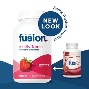 BARIATRIC FUSION® COMPLETE VITAMIN & MINERAL STRAWBERRY 120 TABLETS