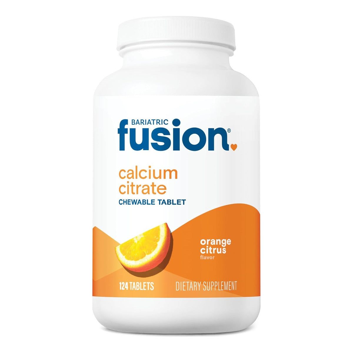 Bariatric Fusion Citrato de Calcio 124 Tabletas Sabor Naranja - Hi Vitamins