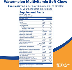 BARIATRIC FUSION MULTIVITAMIN WATERMELON 60 SOFTCHEWS