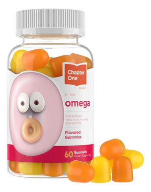 Zahler Chapter One Omega 3 60 Gummies