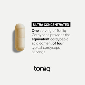 TONIIQ CORDYCEPS 2,400MG 240 CAPSULES