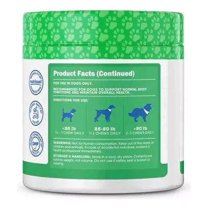 Nutricost Pet Multi - Functional 60 Chewables - Hi Vitamins