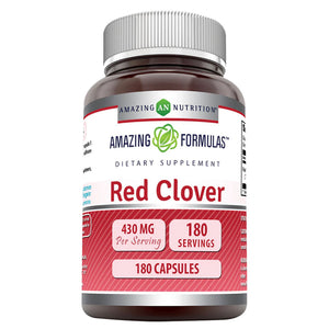 AMAZING FORMULAS RED CLOVER 430MG BOTE 180 CAPSULES