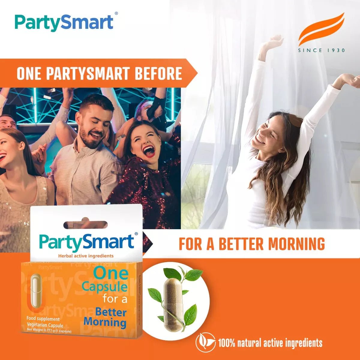 Partysmart One Capsule Contenido 1 Cápsula - Hi Vitamins