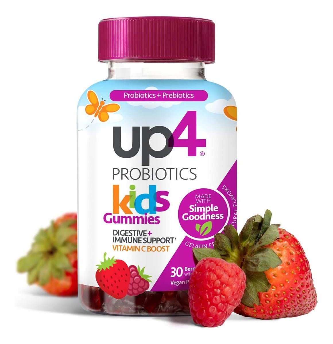 UP4 PROBIOTICS KIDS 30 GUMMIES - Hi Vitamins