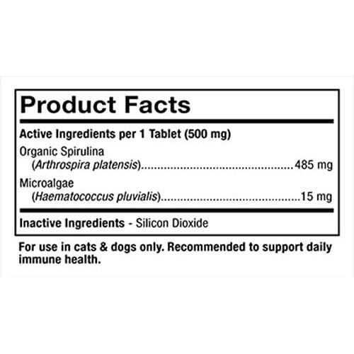 Dr Mercola Spirugreen para Mascotas 180 Tabletas - Hi Vitamins