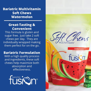 BARIATRIC FUSION MULTIVITAMIN WATERMELON 60 SOFTCHEWS