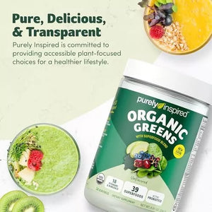 PURELY INSPIRED ORGANIC GREENS SUPERFOODS 244G