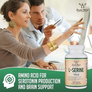 DOUBLE WOOD L-SERINE 2000 MG 180 CAPSULES