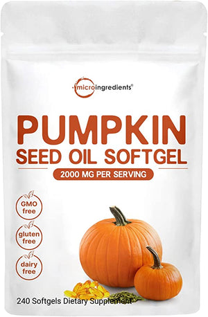 Micro Ingredients Pumpkin Seed Oil 2000 mg 240 Cápsulas