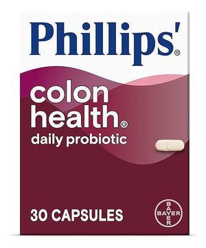 BAYER PHILLIPS COLON HEALTH PROBIOTICOS 30 CAPSULES