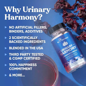 Eu Natural Urinary Harmony D-mannose & Hibiscus 60 Capsules