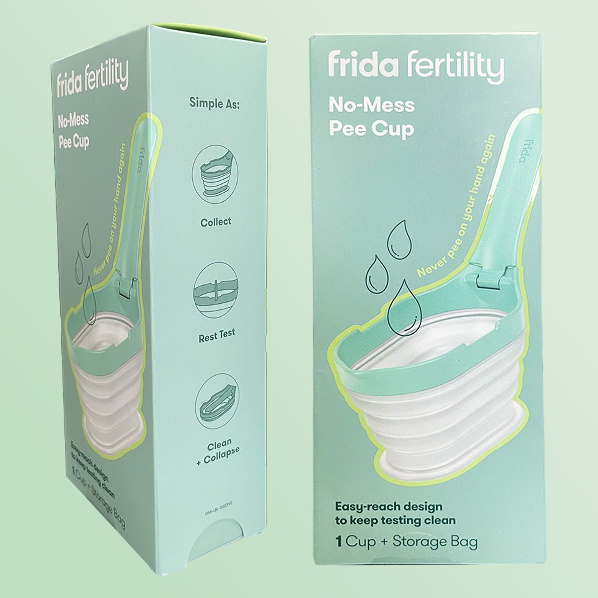 Frida Fertility No - Mess Pee Cup (1 Pee Cup + Storage Bag) - Hi Vitamins