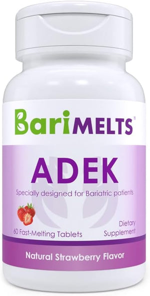 BARIMELTS® ADEK STRAWBERRY FLAVOR 60 TABLETS