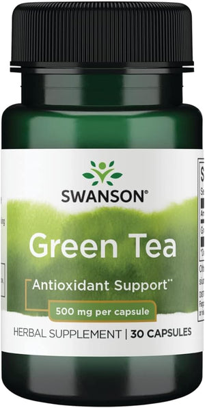 SWANSON® GREEN TEA 500 MG 30 CAPSULES