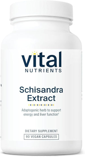 VITAL NUTRIENTS • SCHISANDRA EXTRACT 90 CAPSULES