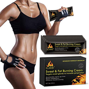 ELAMEI SWEAT & FAT BURNING CREAM 12 GRS 10 SOBRES