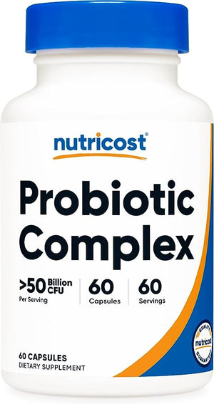 NUTRICOST® PROBIOTIC COMPLEX - 50 BILLION CFU 60 CAPSULES