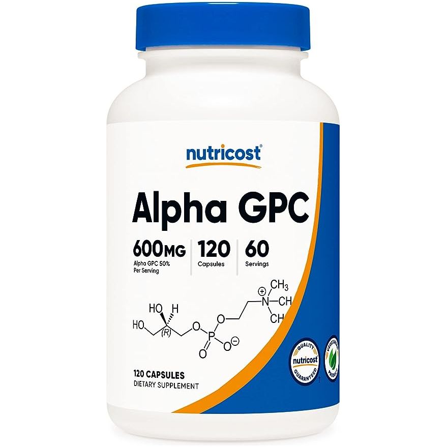 Nutricost® Alpha GPC 600mg 120 Cápsulas - Hi Vitamins