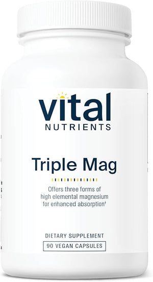 VITAL NUTRIENTS • TRIPLE MAG 90 CAPSULES