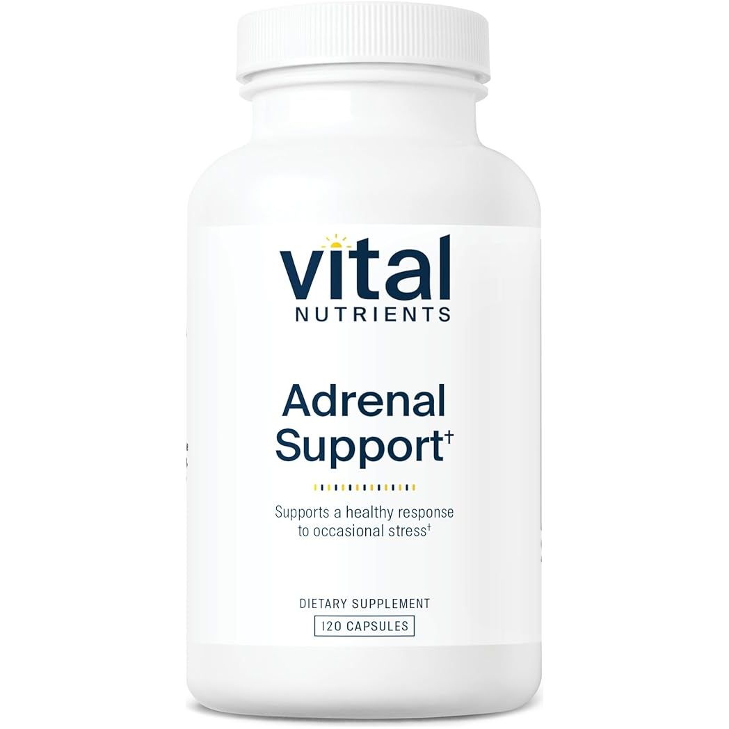 Vital Nutrients €¢ Adrenal Support 120 Cápsulas - Hi Vitamins