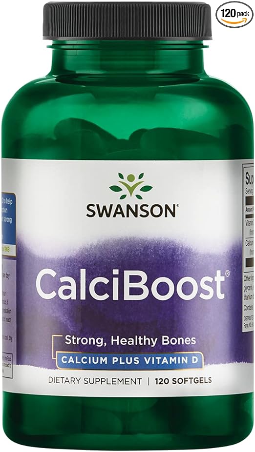 SWANSON CALCIBOOST 120 SOFTGELS - Hi Vitamins
