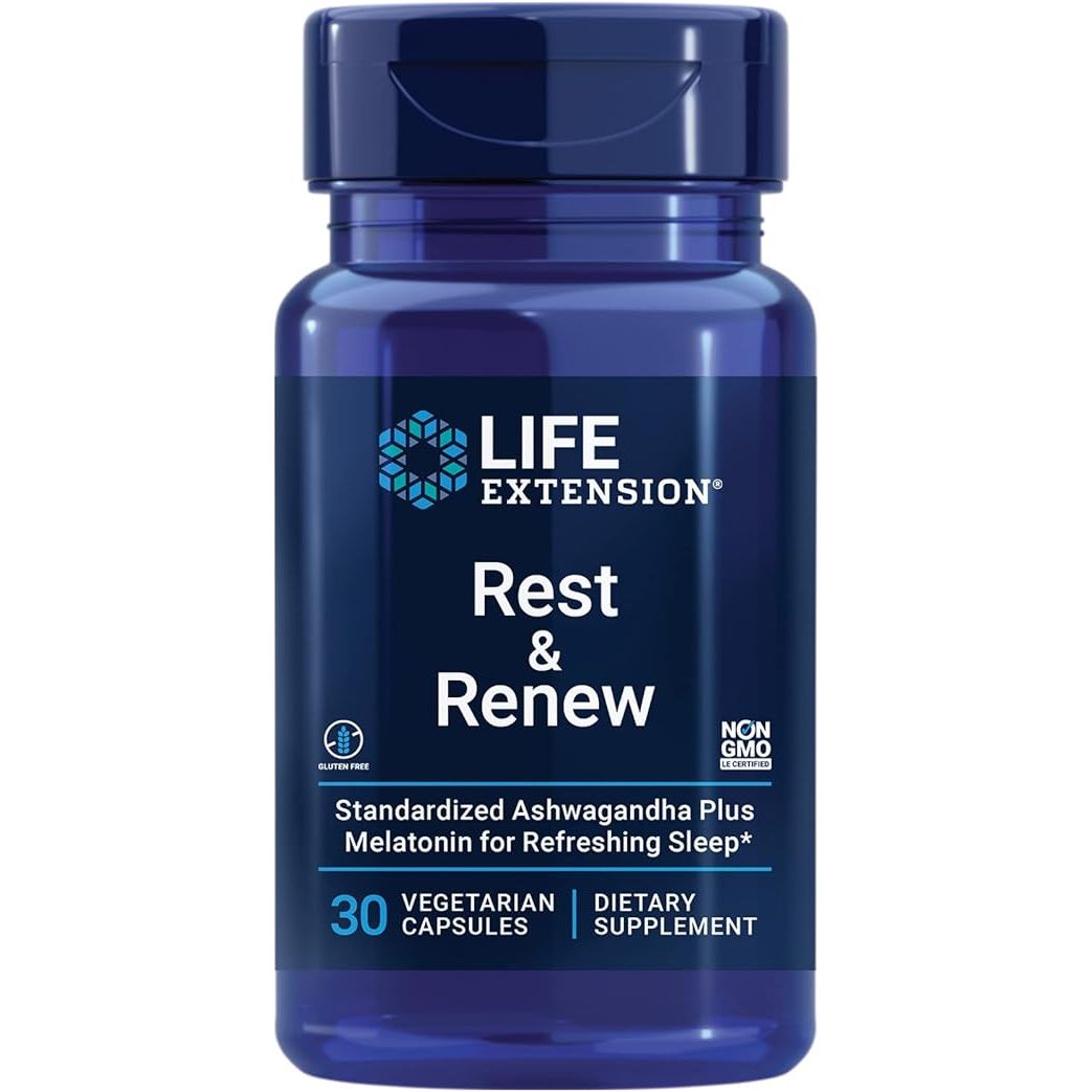 Life Extension Rest &amp; Renew 30 Cápsulas - Hi Vitamins
