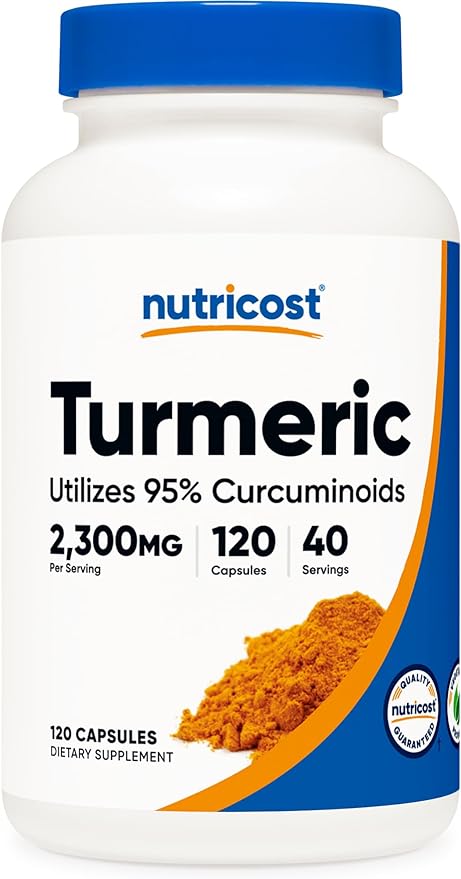 NUTRICOST® TURMERIC 2300 MG 120 CAPSULES - Hi Vitamins