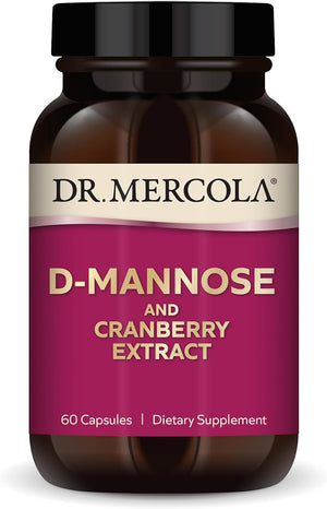 DR MERCOLA® D-MANOSSE AND CRANBERRY EXTRACT 60 CAPSULES