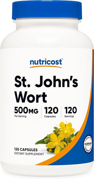 NUTRICOST ST JOHNS WORT 500MG 120 CÁPSULAS