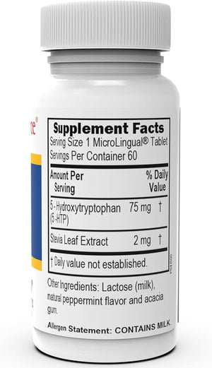 SUPERIOR SOURCE® 5-HTP MOOD ELEVATOR 75 MG 60 MICROLINGUAL TABLETS