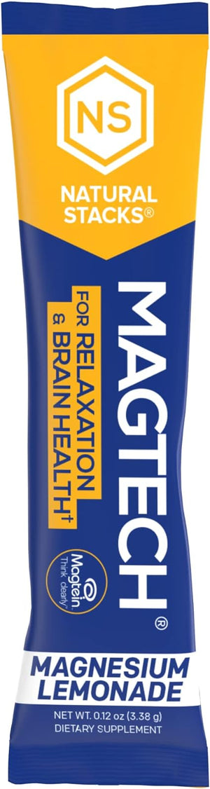 NATURAL STACKS® MAGTECH MAGNESIUM LEMONADE 2.4 OZ 67.6 G