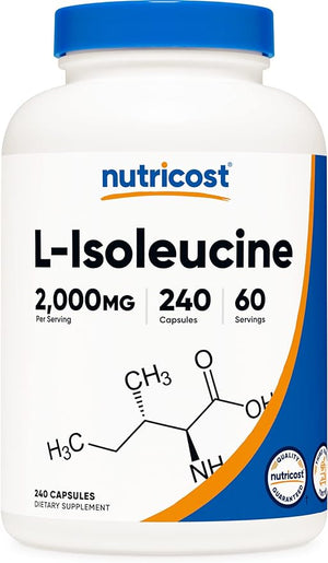 NUTRICOST L-ISOLEUCINE 2000 MG 240 CAPSULES